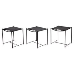 Set of Three "Spaghetti Stools" by Giandomenico Belotti for Alias, Italy, 1980s