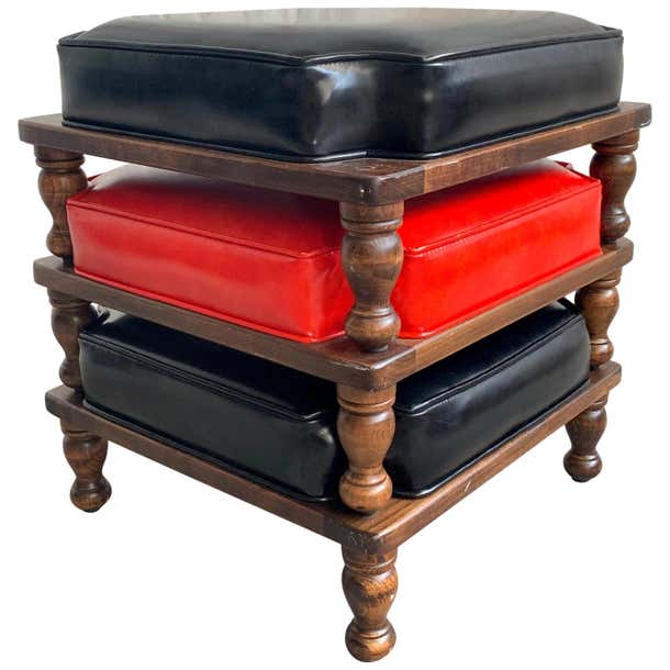 Stack Foot Stools Set of Three Stackable Footstools by Ethan Allen at 1stDibs | stacking ...