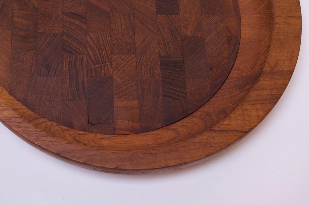 Set of Three Staved Teak Cutting Boards / Trays by Jens Quistgaard for Dansk For Sale 3