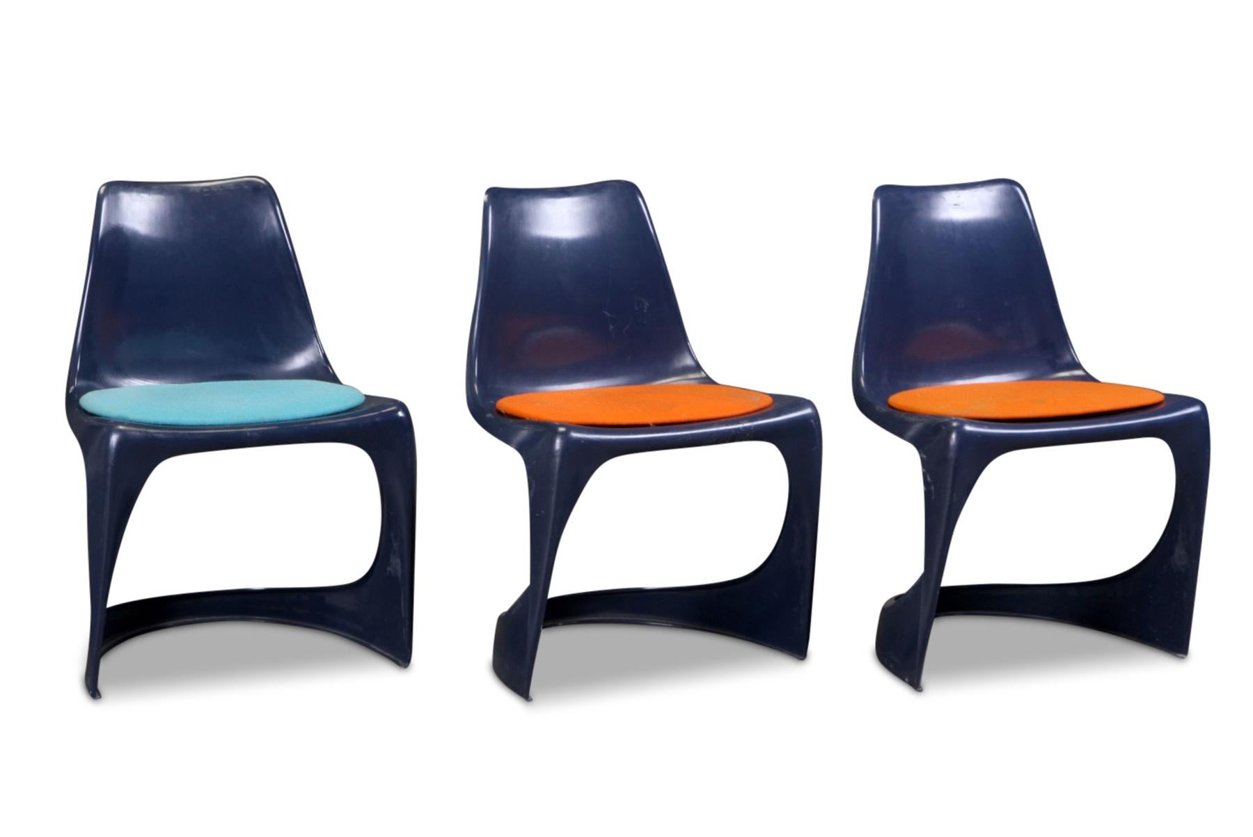 Mid-Century Modern Set of Three Steen Østergaard Model 291 Chairs For Sale