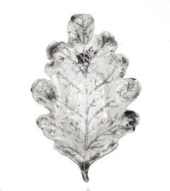 Set of Three Sterling Silver Leaves