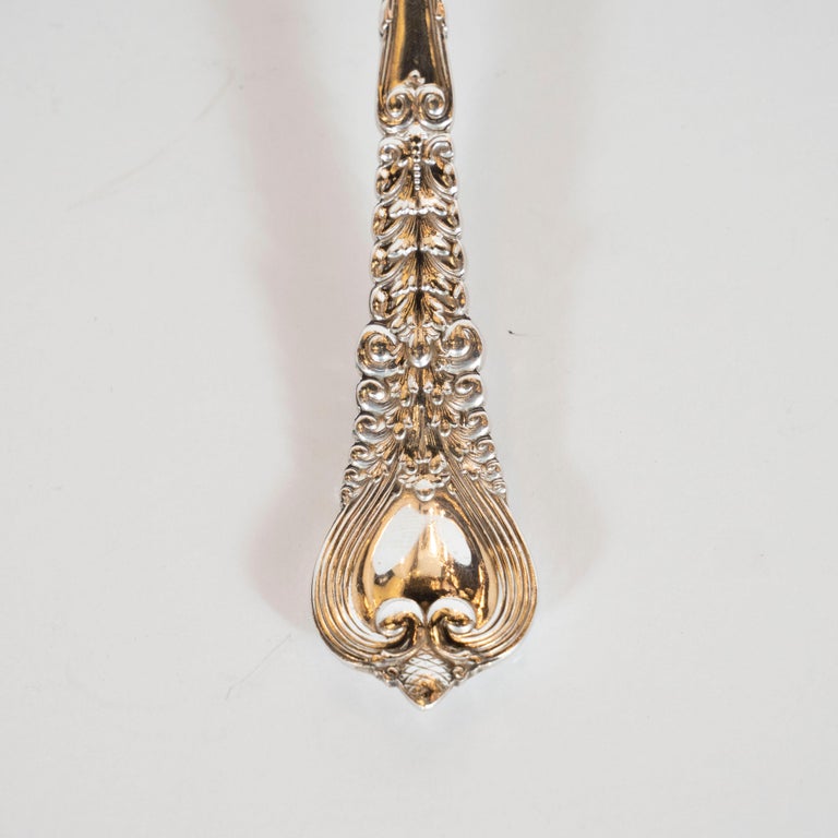 Set of Three Sterling Silver Small Serving Forks by Tiffany and Co. at