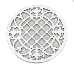 Set of Three Sterling Silver Trivets