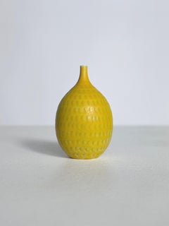 Set of Three Stig Lindberg Miniature Vases Stoneware Gustavsberg Sweden 1960s