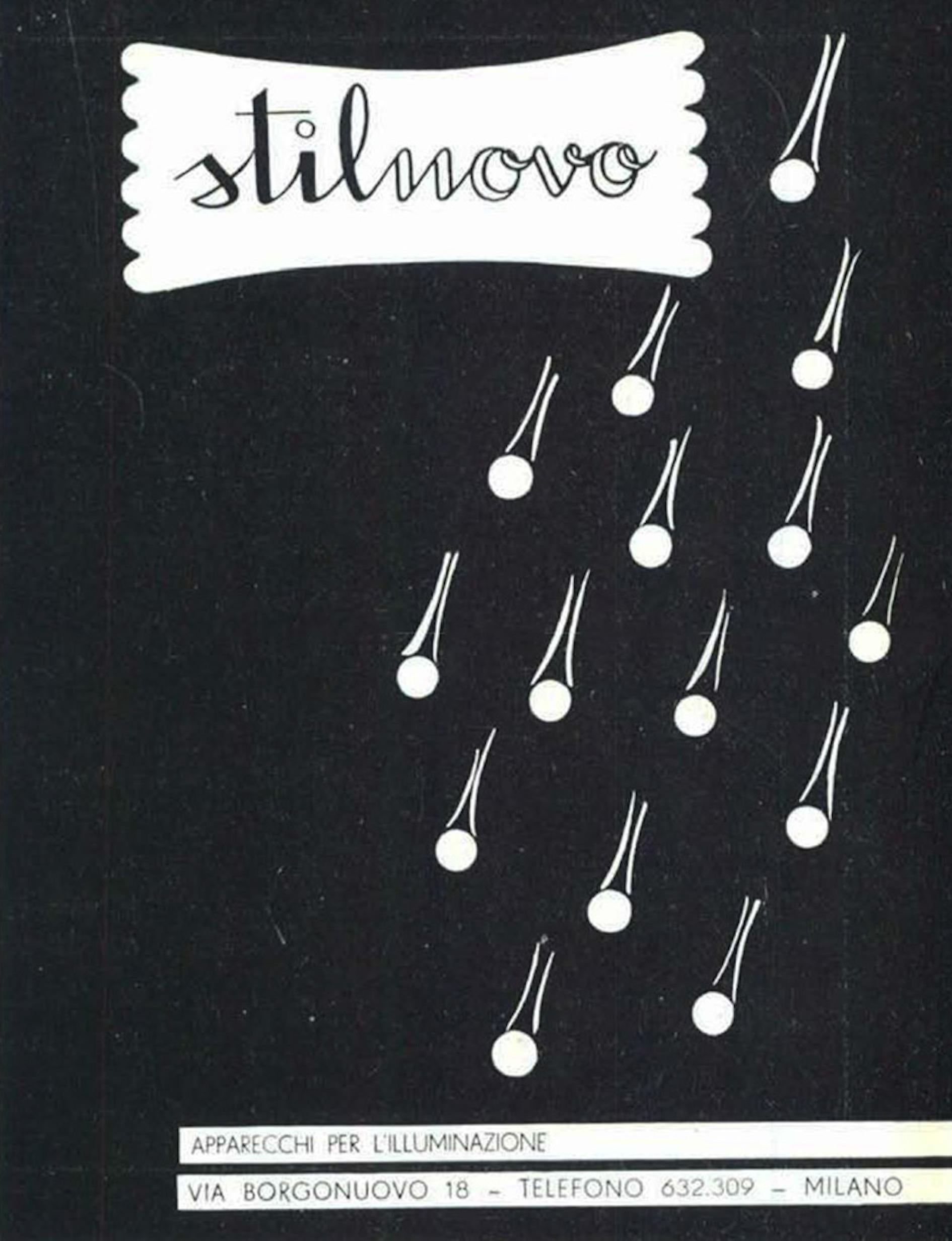 Satz von drei Stilnovo-Hängeleuchten von Bruno Gatta, Italien um 1950 (Mitte des 20. Jahrhunderts) im Angebot