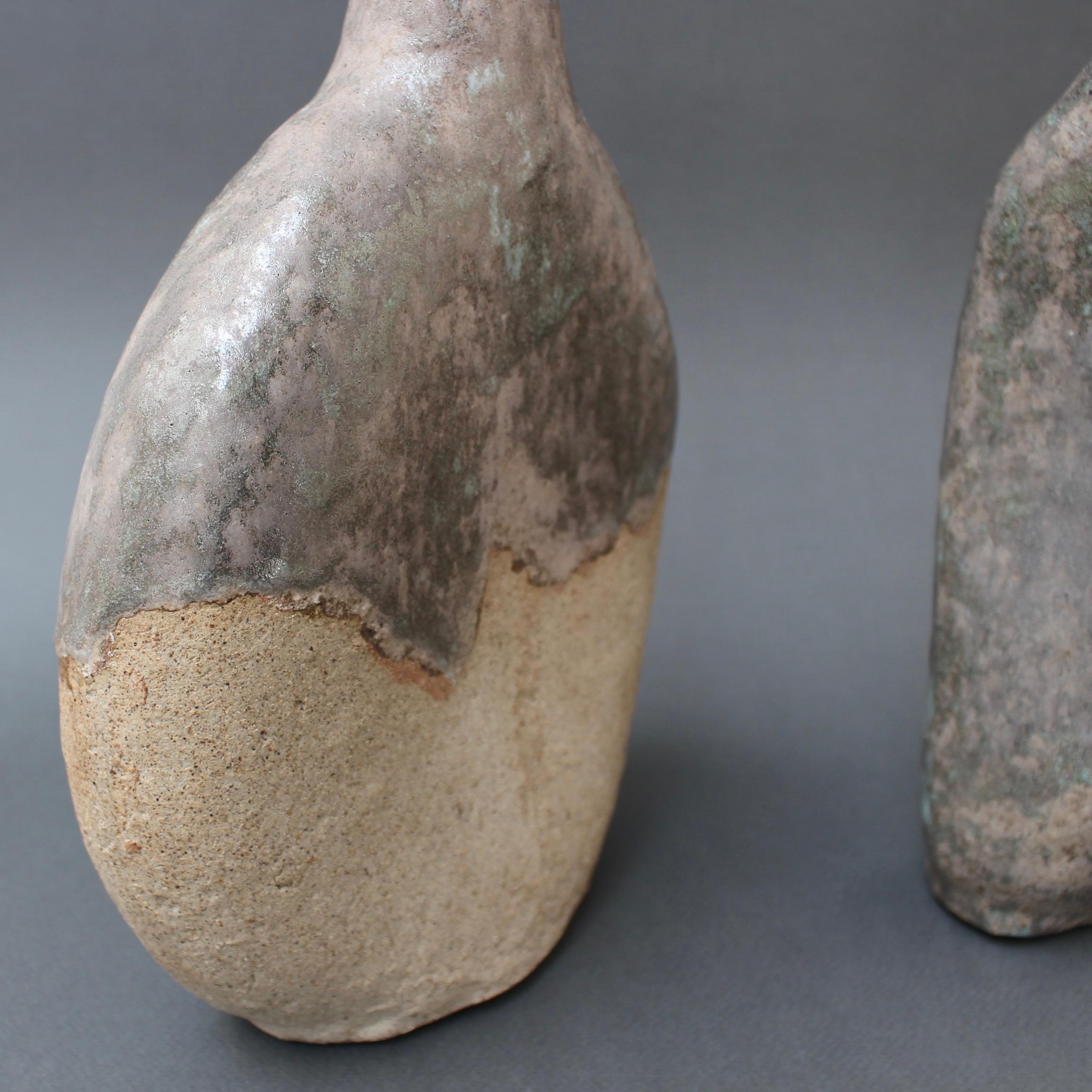 Set of Three Stoneware Vases by Bruno Gambone 'circa 1980s' For Sale 6