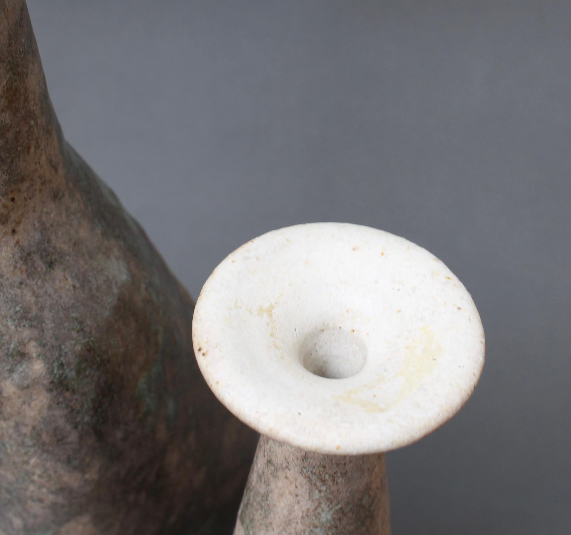 Set of Three Stoneware Vases by Bruno Gambone 'circa 1980s' For Sale 11