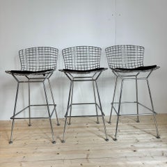 Set of three stools, Harry Bertoia for Knoll International,  1960s