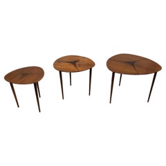 Set of Three Swedish Stacking Tables