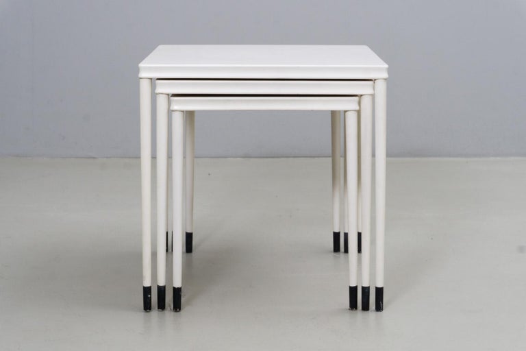 Set of Three Tables, Model 2182, Dora Lennartz, 1958 For Sale at ...