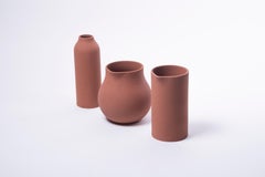 Contemporary Mexican Ceramic Terracota Vases
