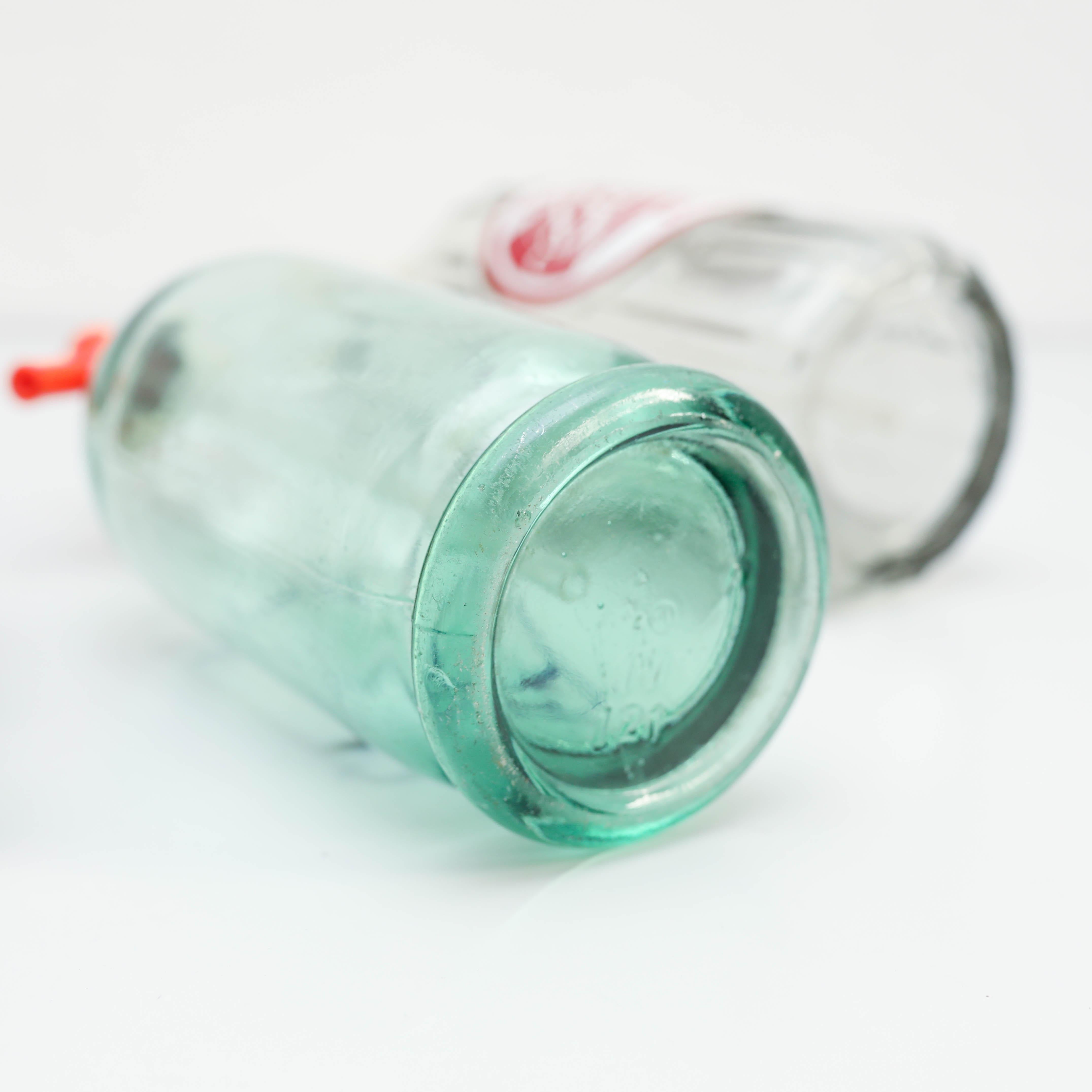 Juego de tres sifones de soda tradicionales catalanes de época, hacia 1990 en venta 8