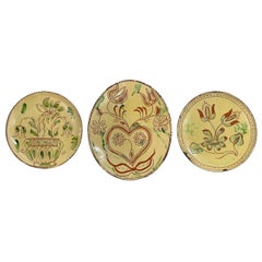 Vintage Set of Three Turtlecreek Potters Plates