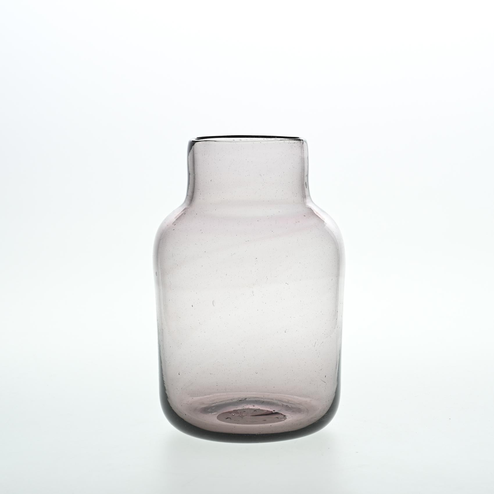 20th Century Set of Three Vases by Claude Morin, circa 1980 For Sale