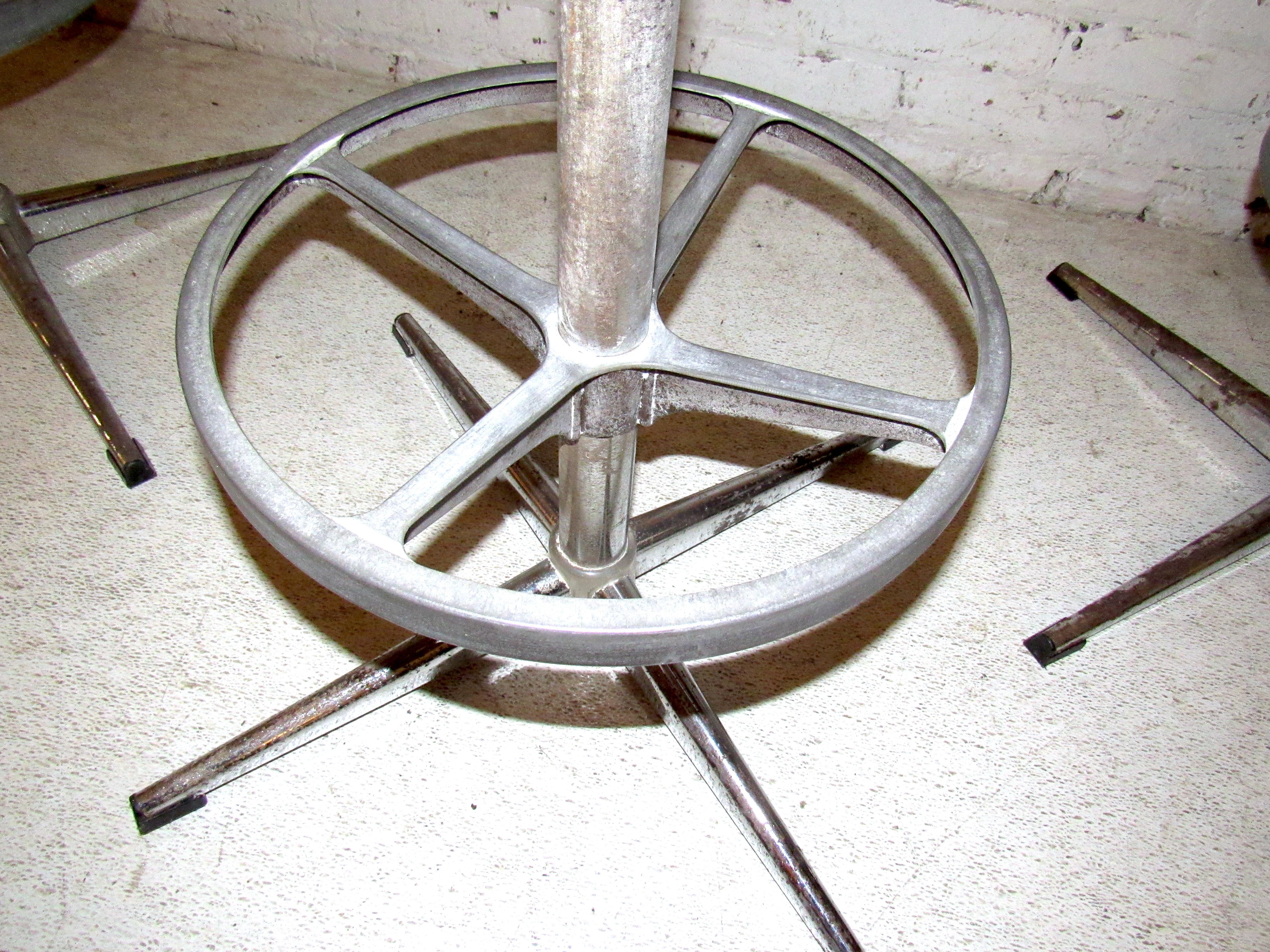 Lucite Set of Three Vintage Bar Stools