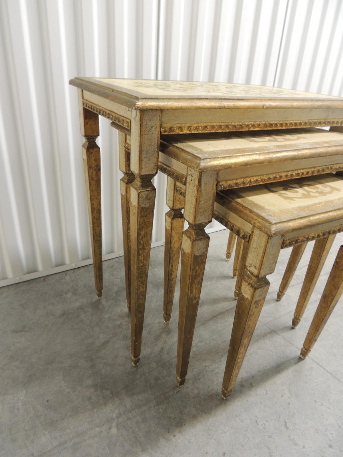 florentine nesting tables for sale