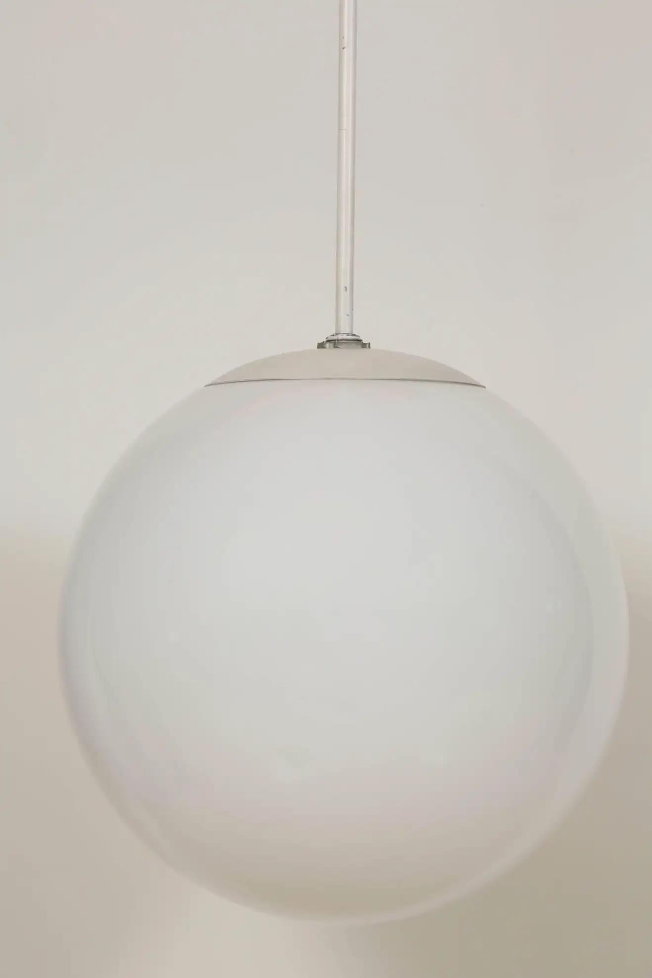 vintage globe pendant light