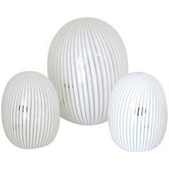 Set von drei Vintage-Murano-Lampen