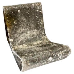 Vintage Willy Guhl Concrete Loop Chair
