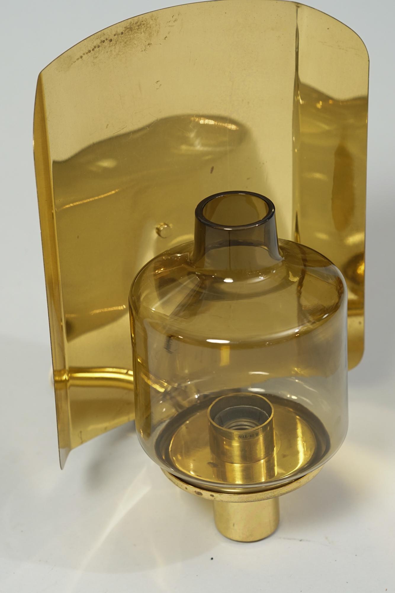 Swedish Set of Three Wall Lights, Hans-Agne Jakobsson, 1960s For Sale