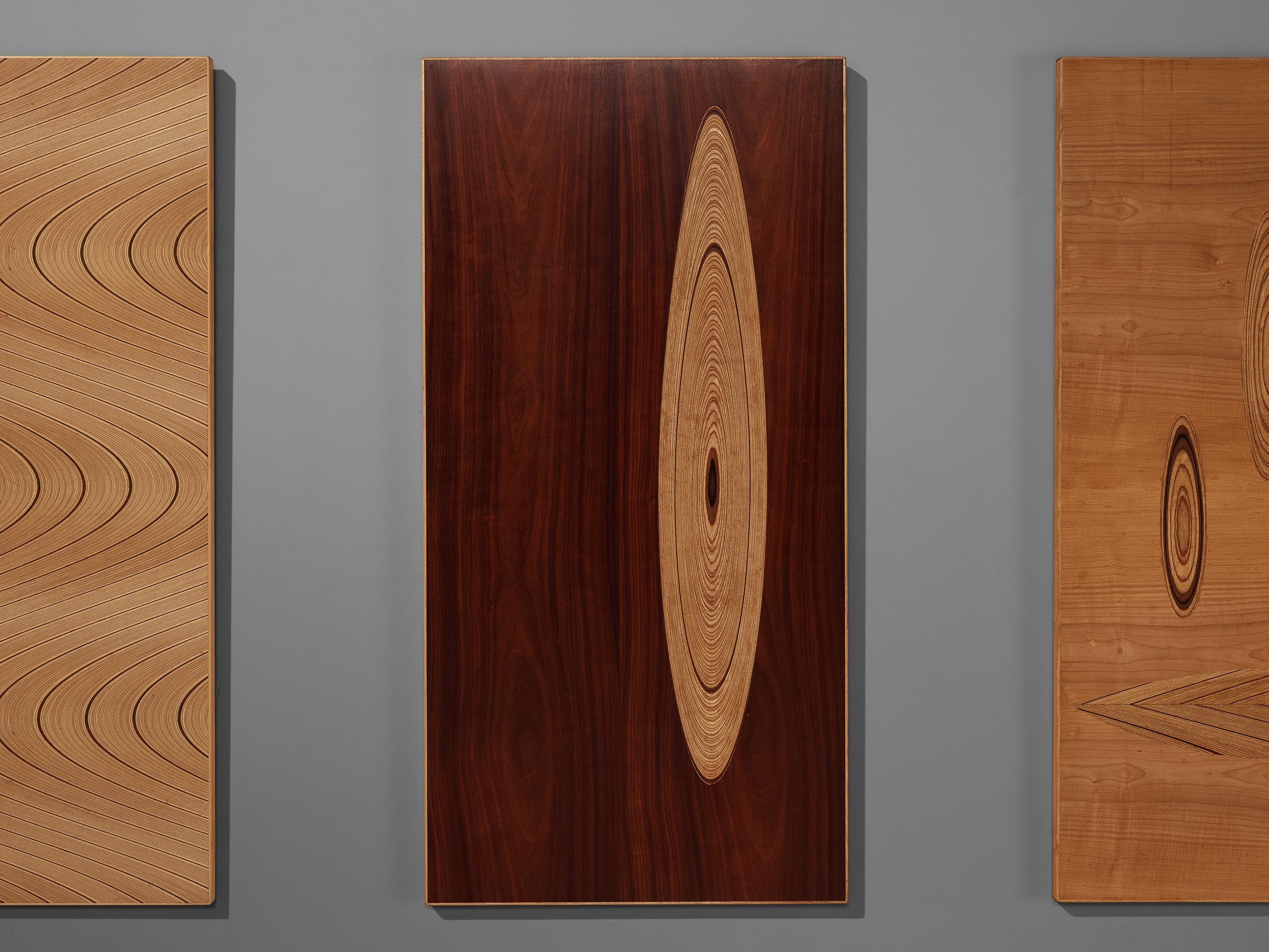 Set of Three Wall Panels Designed by Tapio Wirkkala In Good Condition In Waalwijk, NL