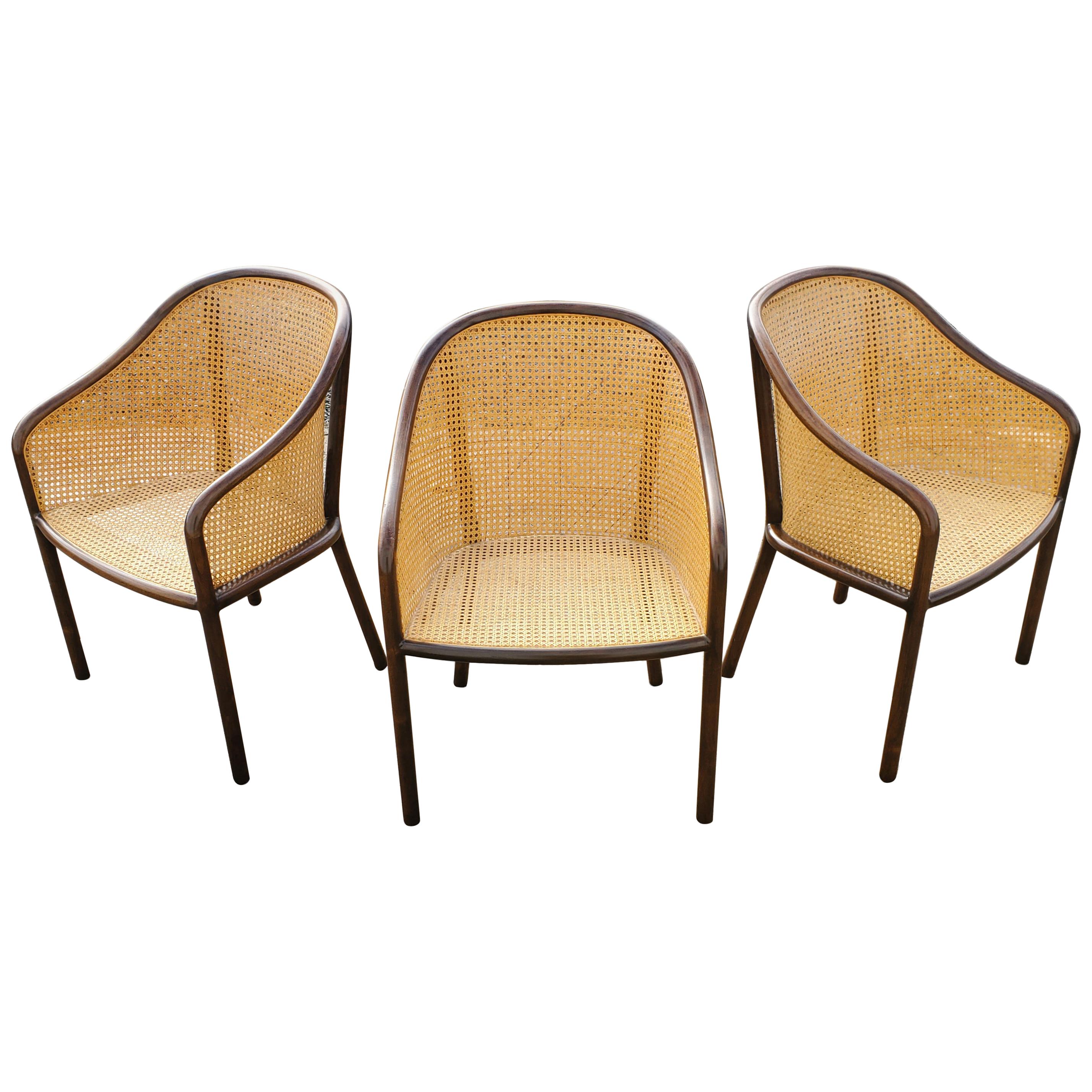 Set of Three Ward Bennett Chairs for Brickel