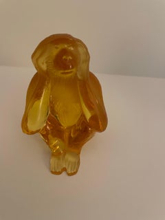 Set aus drei klugen Affenfiguren von Daum