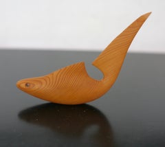 Set of Three Wood Carbing Miniatures by Johnny Mattsson