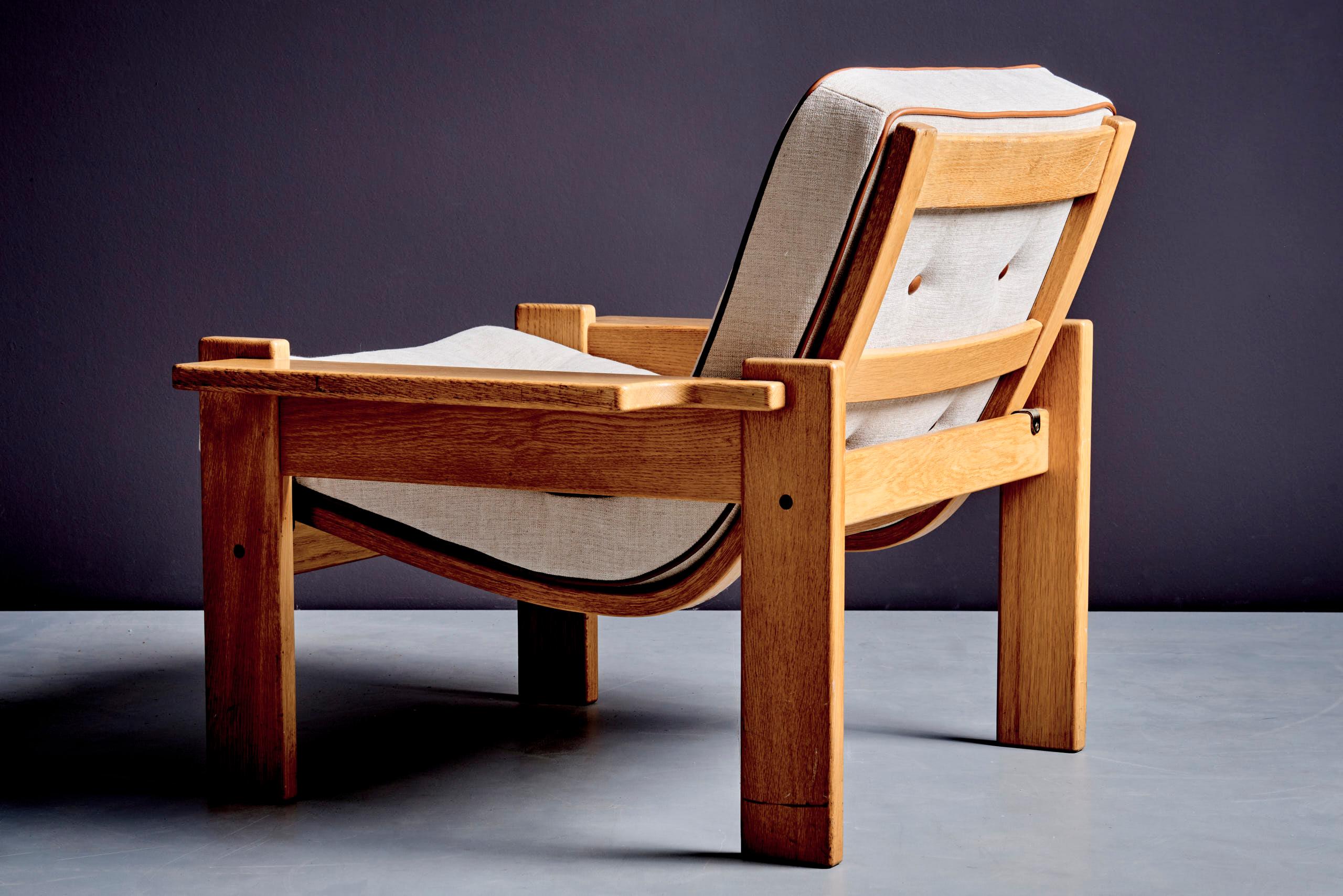 Ensemble de trois chaises longues Yngve Ekström pour Swedese Bon état - En vente à Berlin, DE