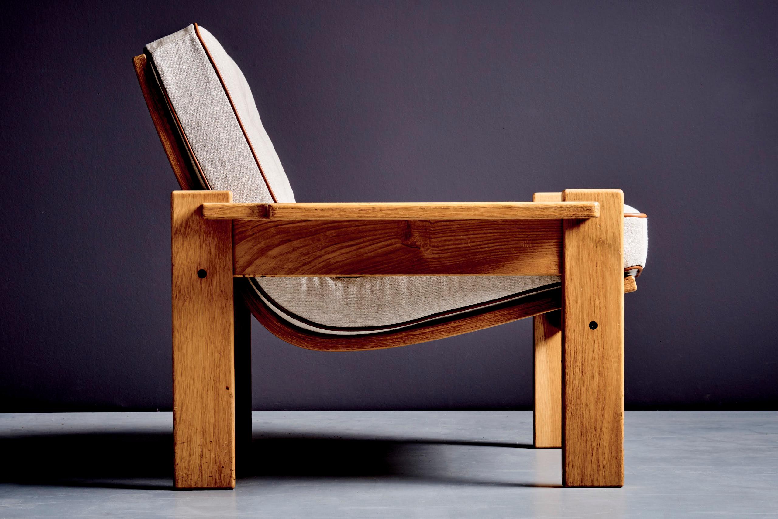 Milieu du XXe siècle Ensemble de trois chaises longues Yngve Ekström pour Swedese en vente