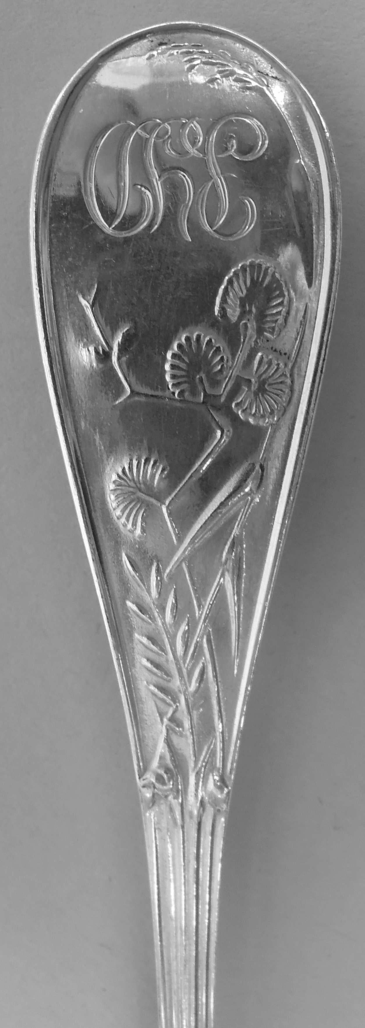 American Set of Tiffany Audubon Sterling Silver with 74 Pieces for 12