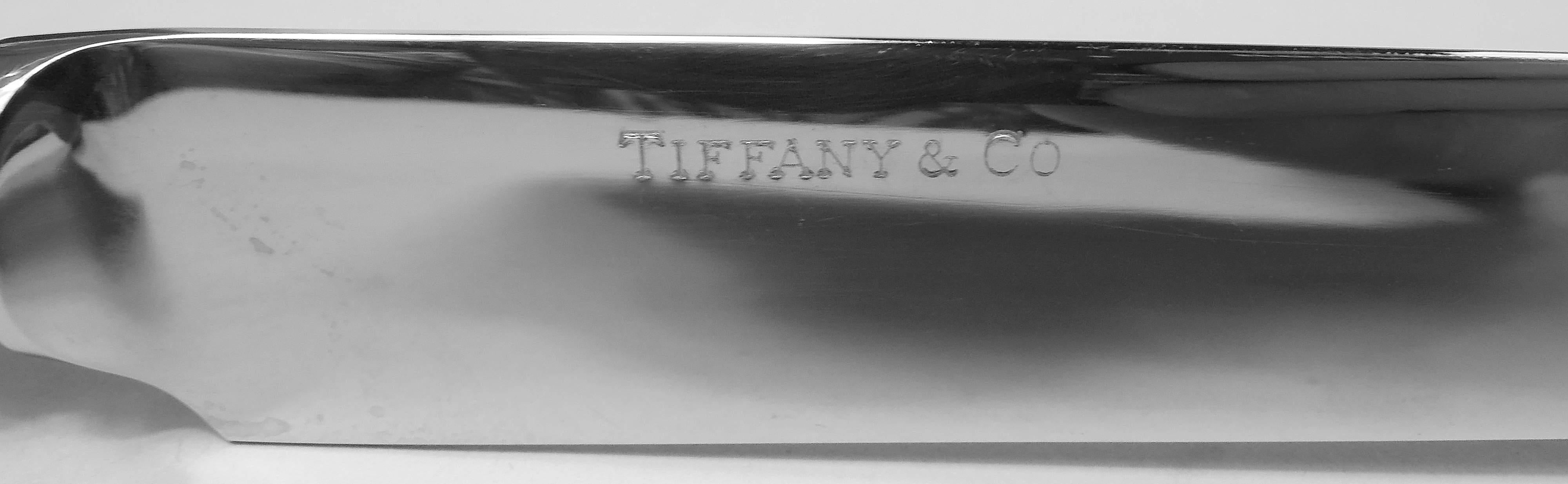 Set of Tiffany Audubon Sterling Silver with 74 Pieces for 12 1