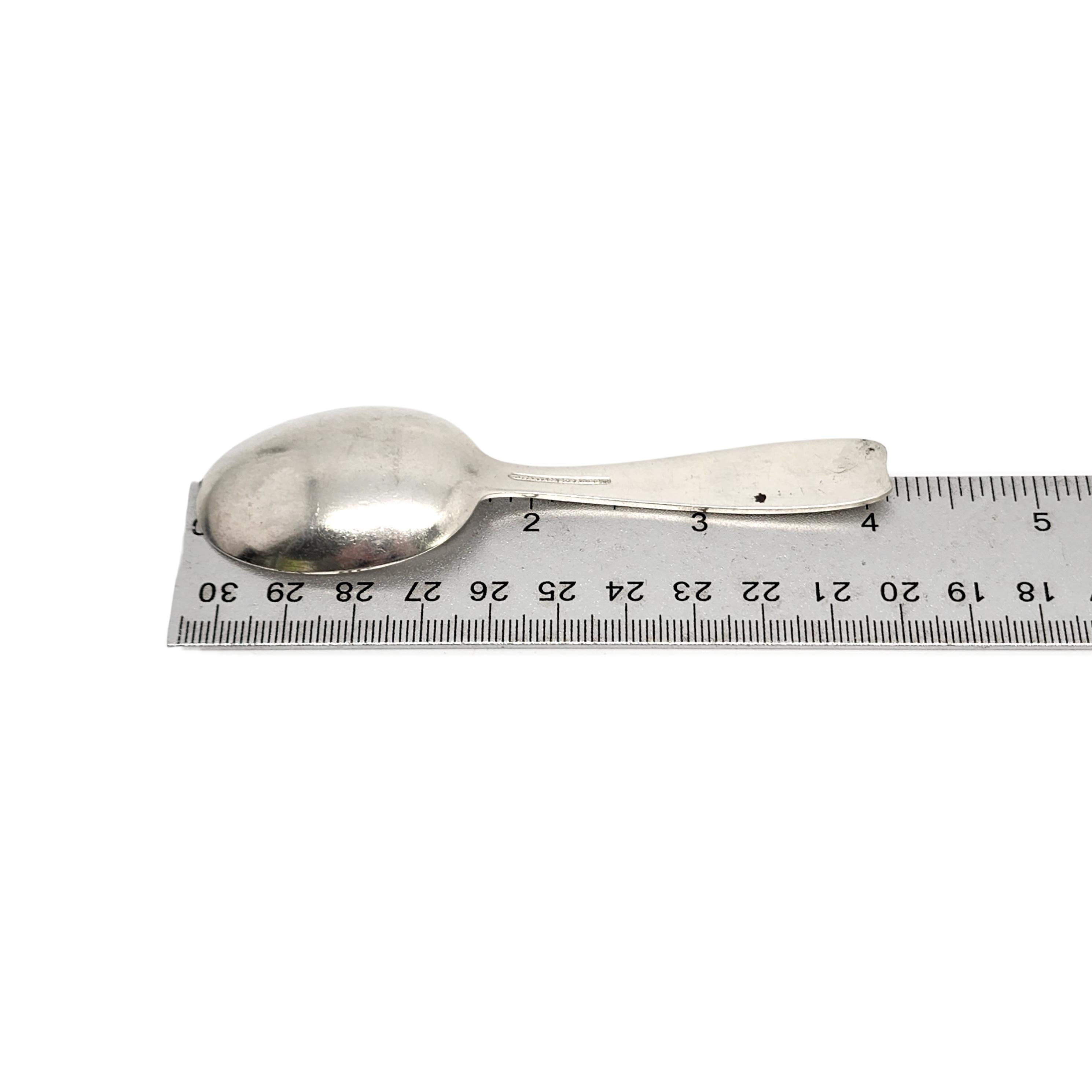 Set of Tiffany & Co Cordis Sterling Silver Infant Baby Child Feeding Spoon Fork 2