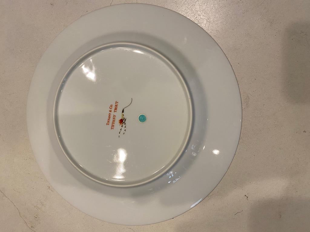 Japanese Set of Tiffany & Co. Trout Dinner Plates