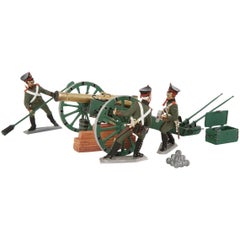 Set of Tin Figurines by Yuriy Kutselik, Beg. of 21st Century