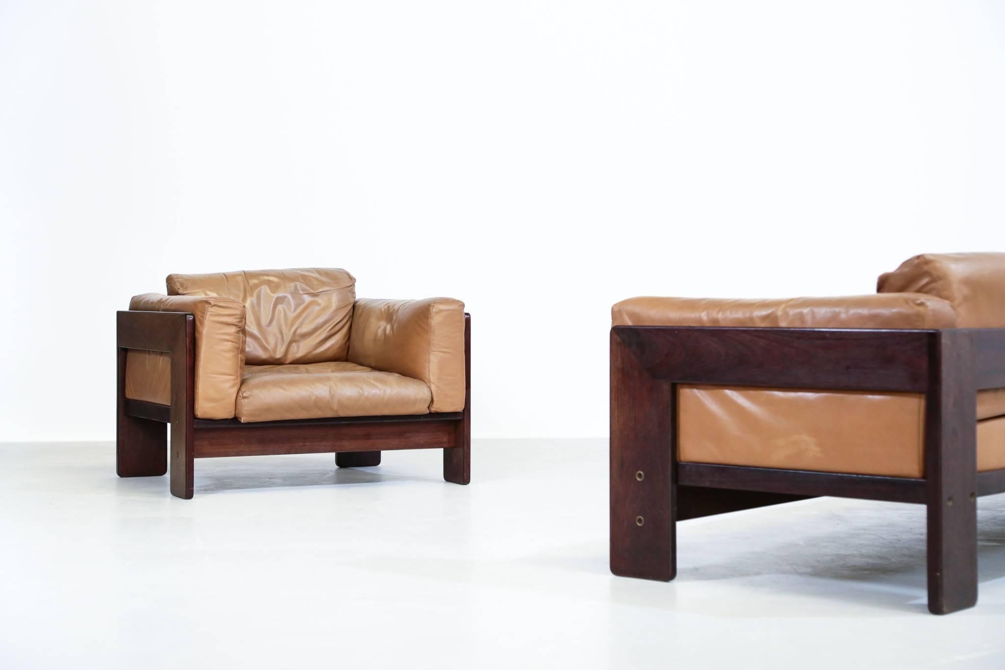 Mid-20th Century Set of Tobia Scarpa Sofa or Armchair, Model Bastiano in 1962