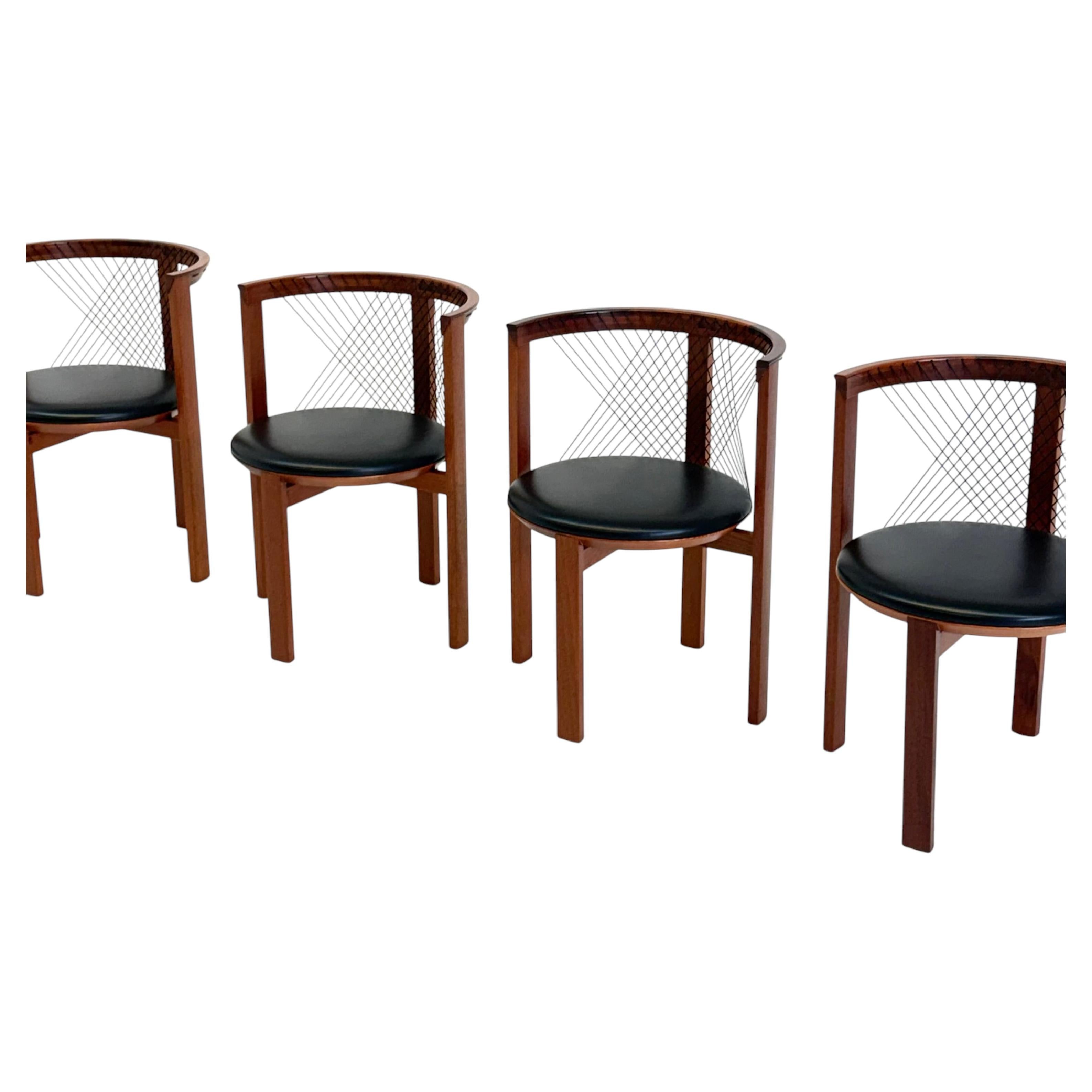 Set „Tranekær String“-Stühle von Niels Jørgen Haugesen im Angebot
