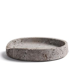 Set of Travertine Bowls by Guillaume Lopez, Made in Belgium