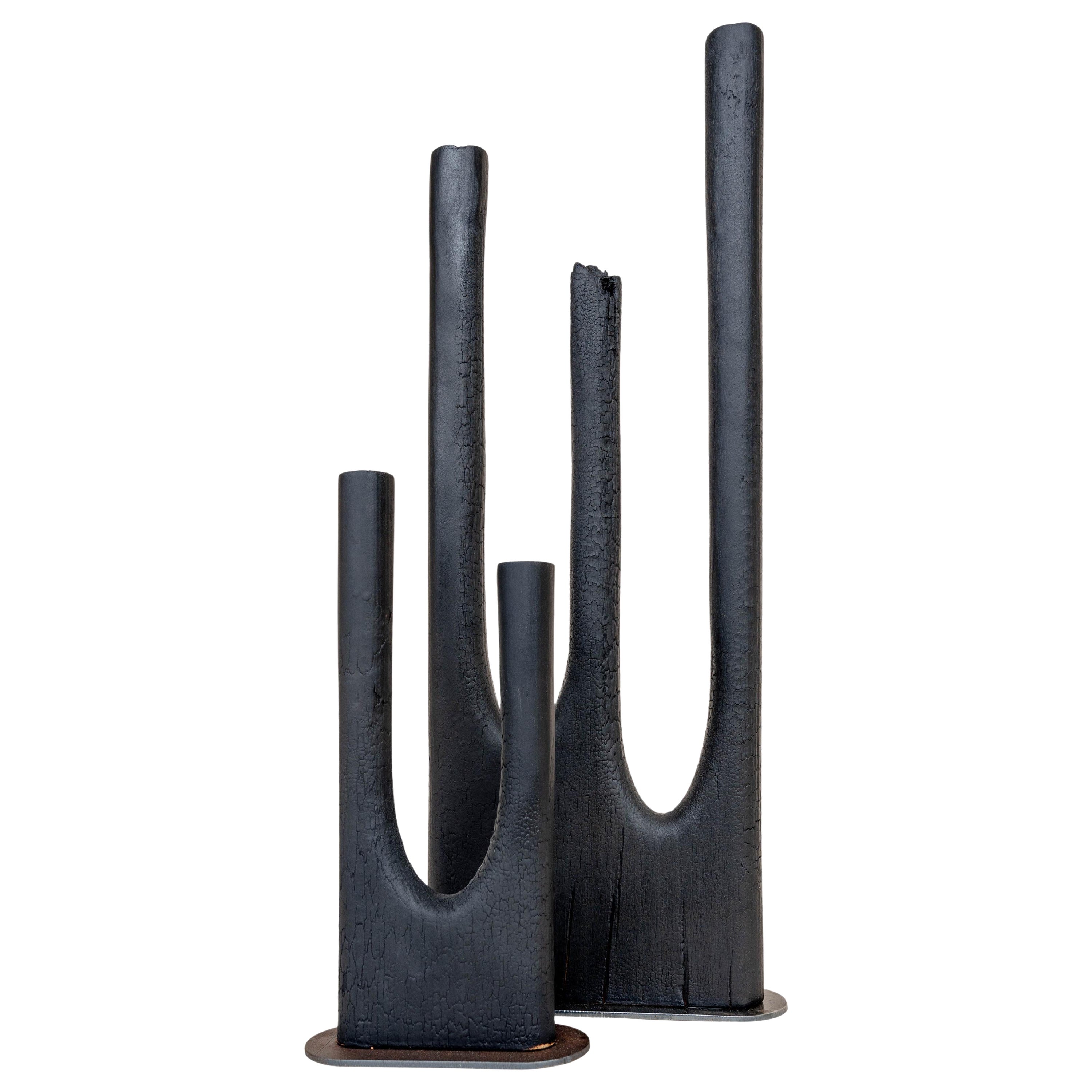 Ensemble de vase Trio et vase Dou de Daniel Elkayam