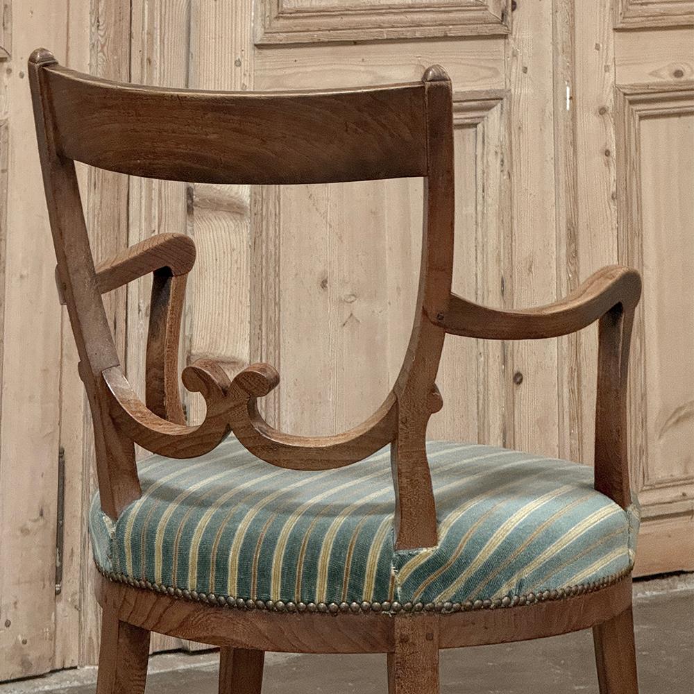 Set of Twelve 18th Century Swedish Gustavian Dining Chairs includes 2 Armchairs For Sale 14