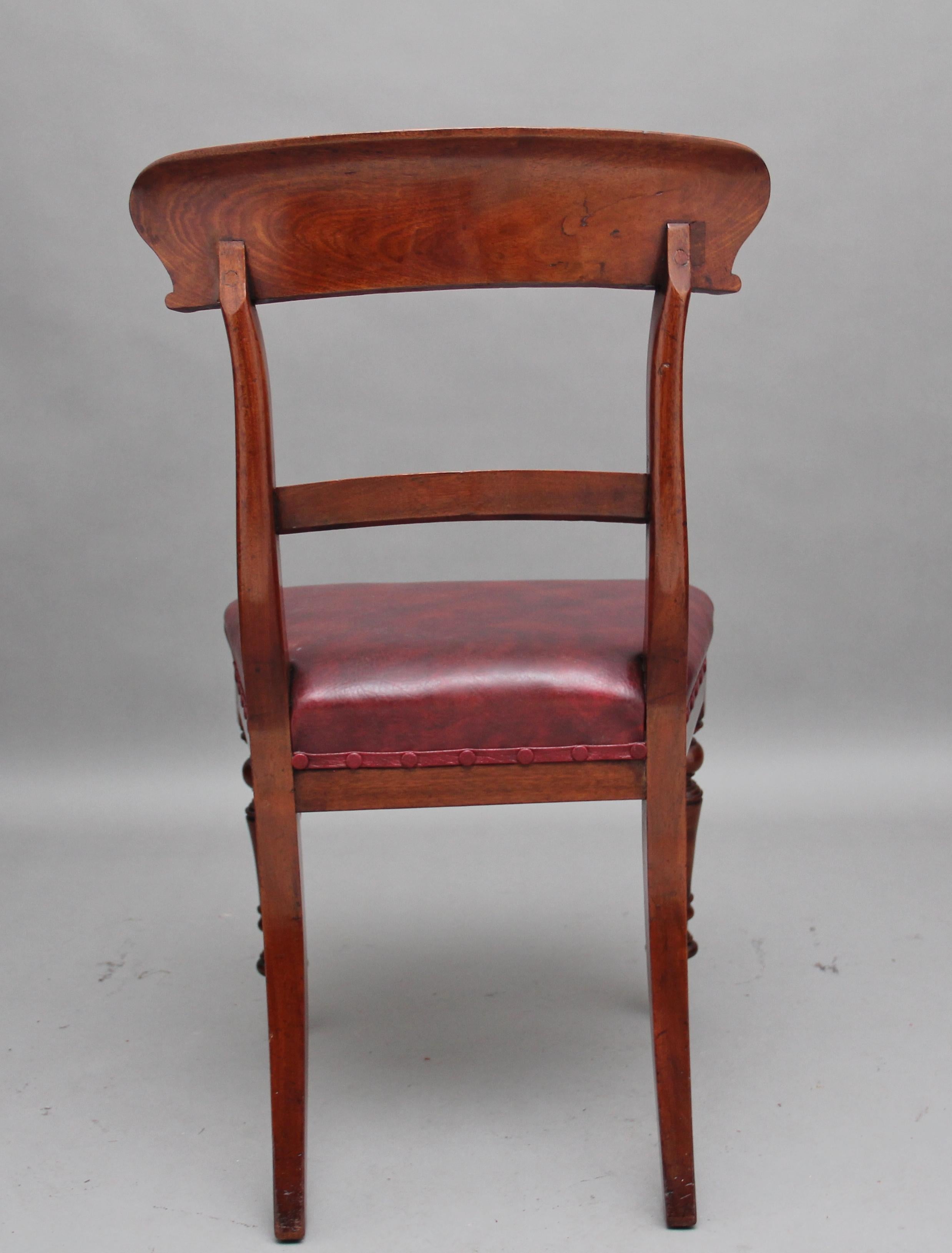 Set of Twelve 19th Century Mahogany Dining Chairs In Good Condition In Martlesham, GB