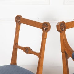 Set of Twelve 19th Century Oak Dining Chairs