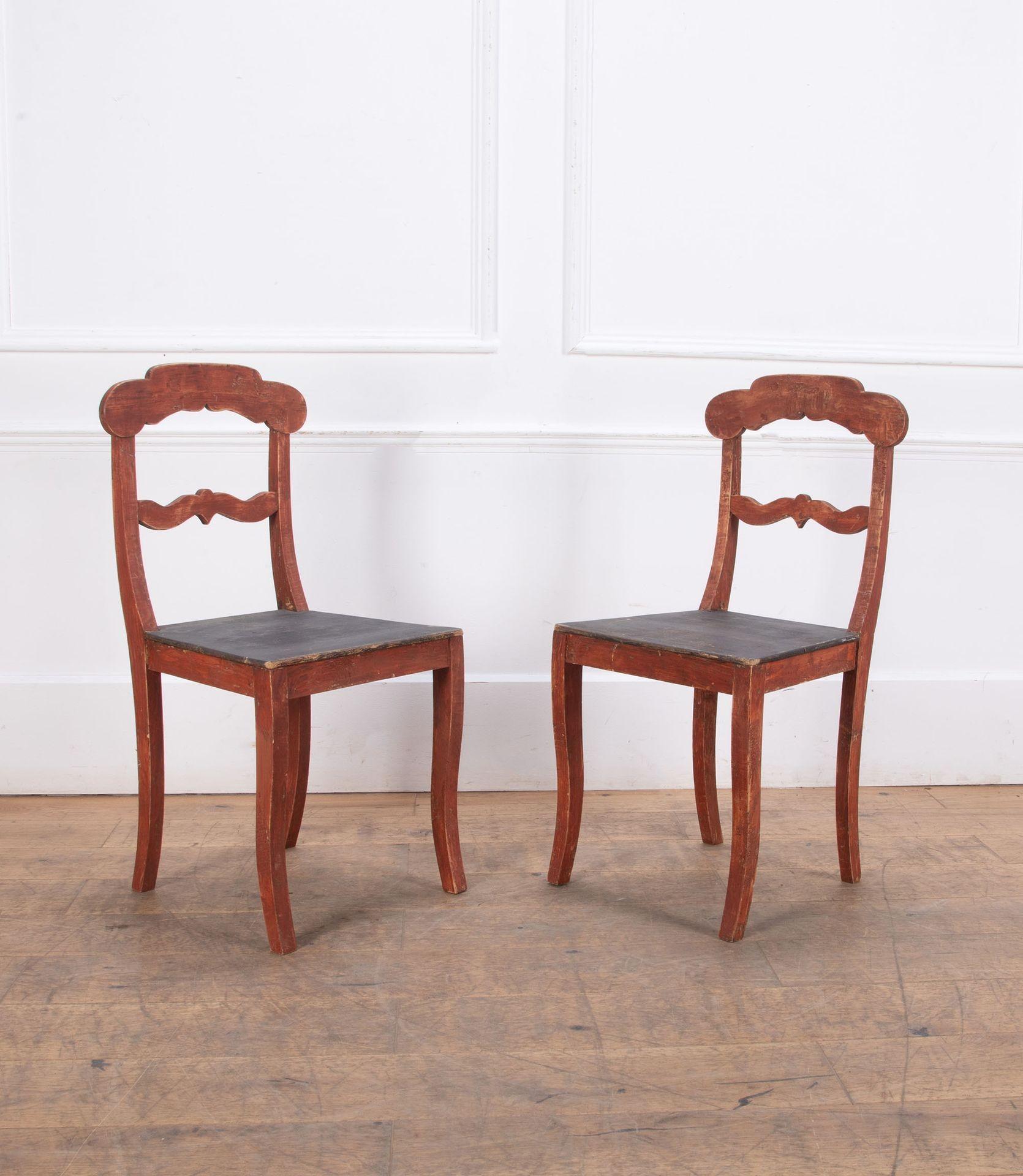 Provincial français Ensemble de douze chaises d'appoint suédoises du XIXe siècle en vente