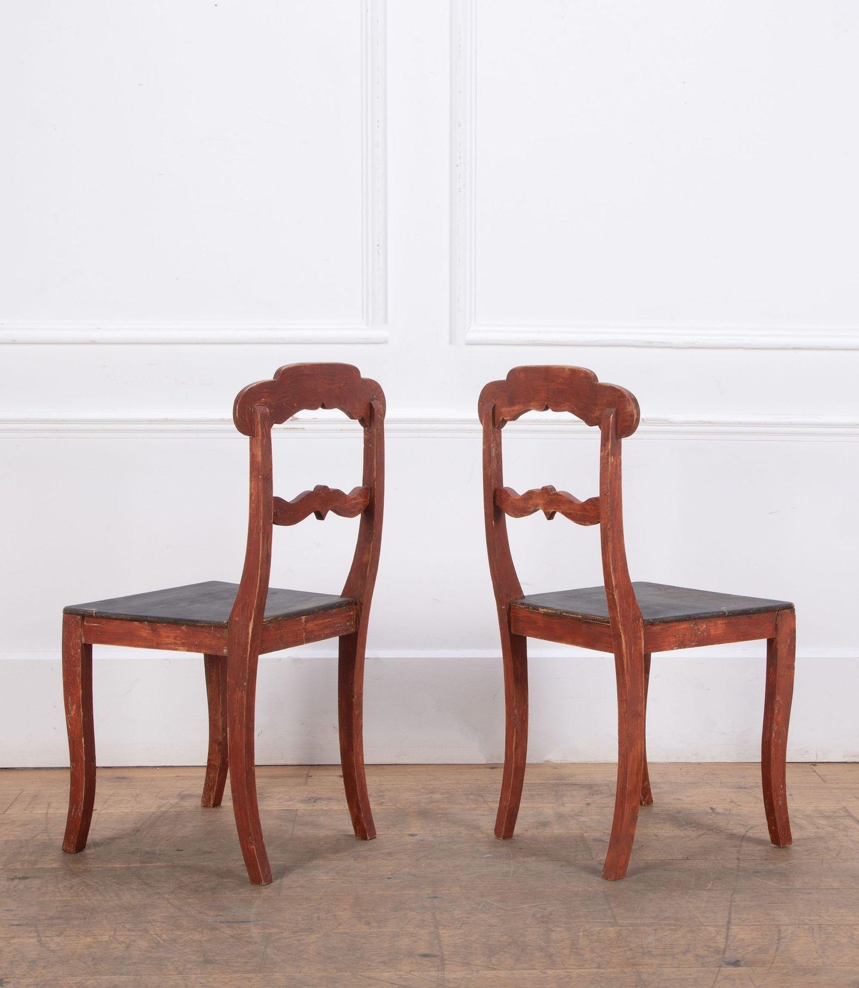 Suédois Ensemble de douze chaises d'appoint suédoises du XIXe siècle en vente