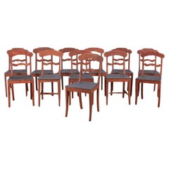 Set of Twelve 19th Century Swedish Side Chairs