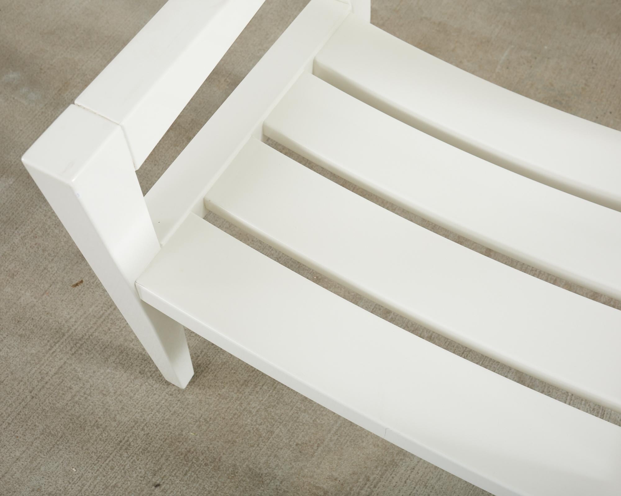 Ensemble de douze chaises de salle à manger Angela Adams pour Weatherend Yacht Garden en vente 3
