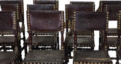 Set of twelve chairs - 19th century