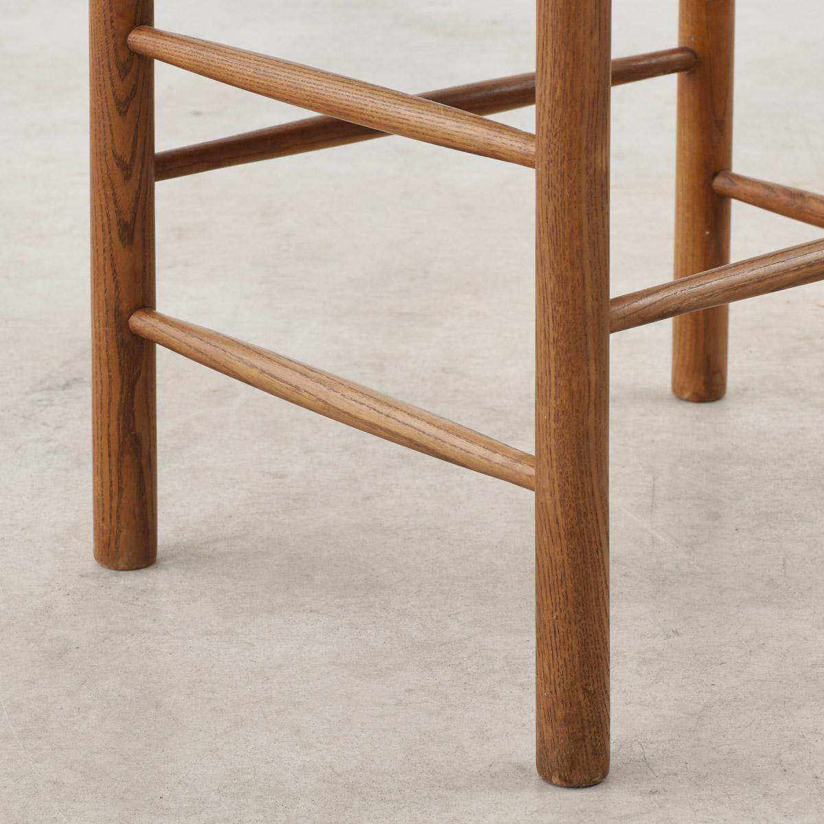 Set of twelve Charlotte Perriand Dordogne Chairs for Robert Sentou, France c1950 For Sale 2