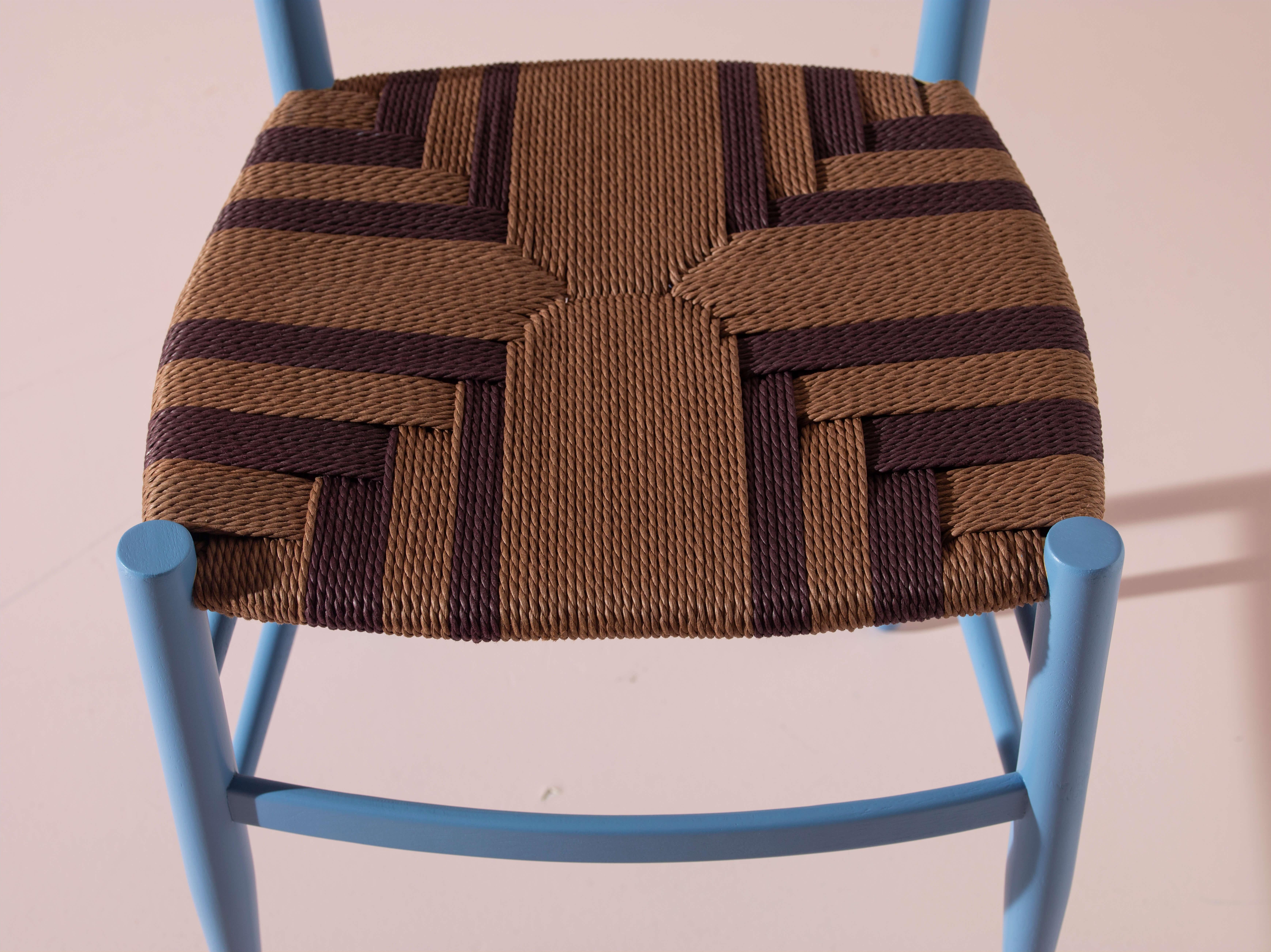 Ensemble de douze chaises Chiavari modèle Baletta, Italie, années 1960 en vente 5