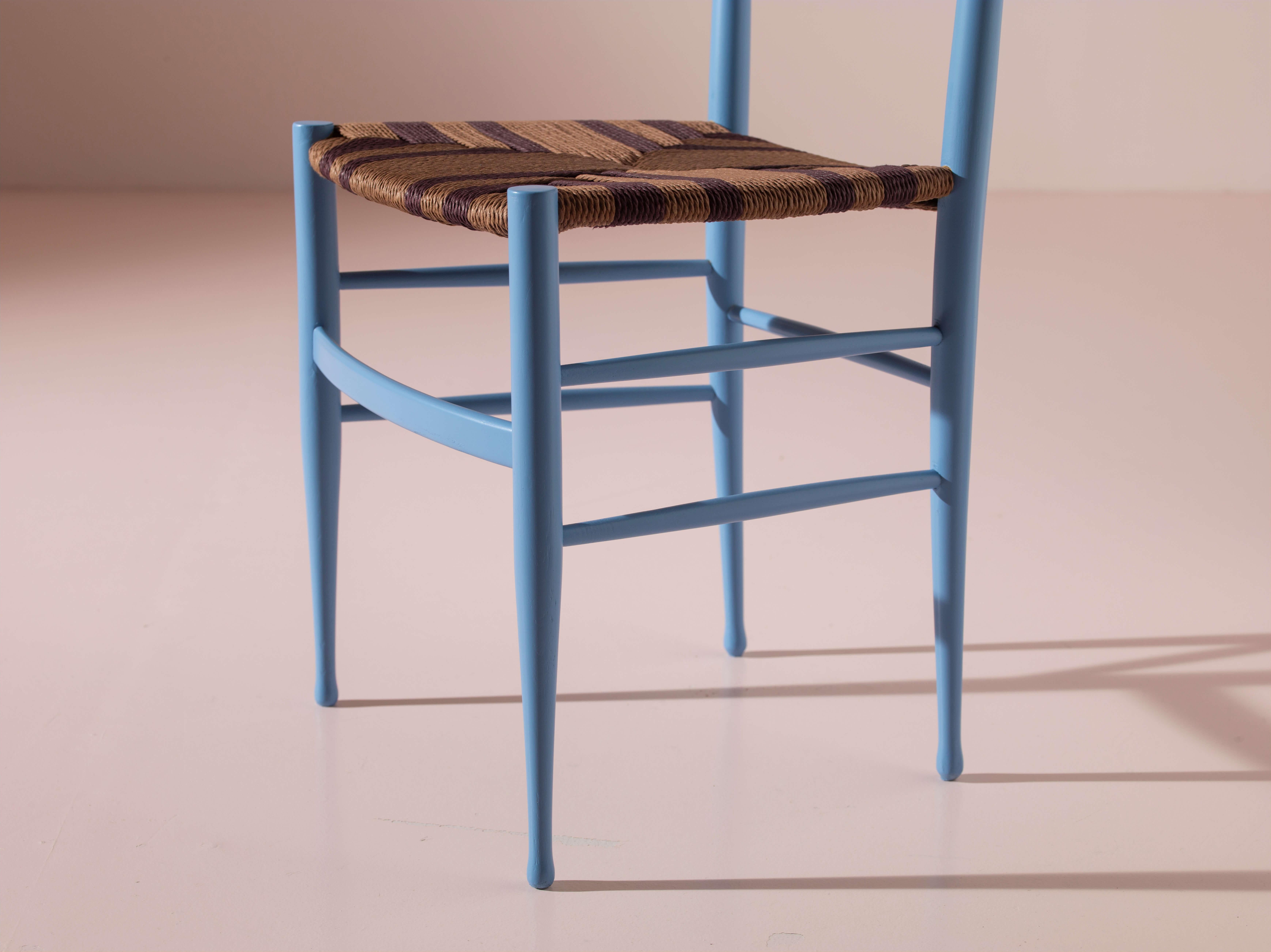 Ensemble de douze chaises Chiavari modèle Baletta, Italie, années 1960 en vente 8